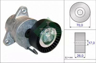 WILMINK GROUP wg1253553 -  Натяжная планка, поликлиновой ремень